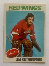 1975-76 O-Pee-Chee #219 Jim Rutherford (ref 182273)