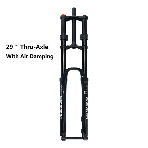 Mountain Bike Double Crown Dual Shoulder Air Suspension Fork 26/27.5/29Inch - Picture 17 of 32