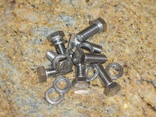 Ford Flathead 1937-48 Stainless Steel Water Pump Bolt Washer Set Hardware 59a