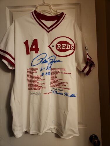 Pete Rose handsigniertes limitiertes Trikot 226/500 zertifiziert