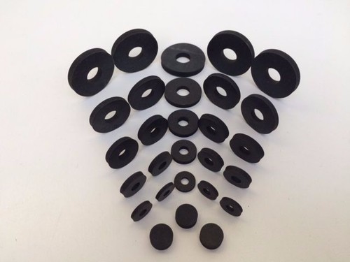 Dichtringe, Unterlegscheiben Gummi, Gummiunterlegscheiben M3 M4 M5 M6 M8 M10 M12 - Bild 6 von 7