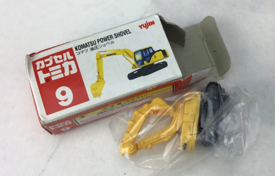 Yujin мини капсула Tomica - KOMATSU POWER SHOVEL #9 - Изображение 4 из 4