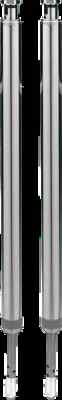 Pro One Chrome 41mm Fork Tubes 24.25in L Dyna Wide Glide 93-05