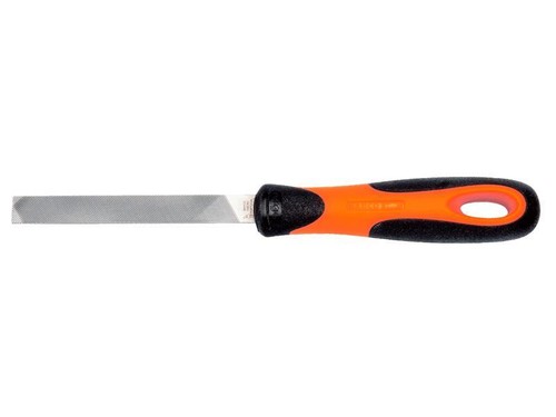 Bahco 1-100-08-2-2 ERGO™ Handled Flat Second Cut File 200mm (8in) BAH10082H - Picture 2 of 3