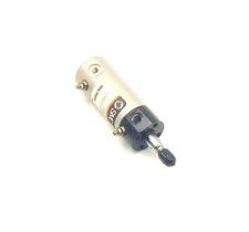 New SMC NCGBA25-0050 Air Cylinder W/Flow Controls 150 PSI Made in USA