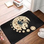 Sesame Street Kitchen Carpet Your Moon Flannel Mat Welcome Doormat Floor Decor 