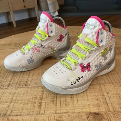 Under Armour Curry Butterfly Tattoo One GS Basketball Shoes