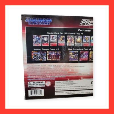Digimon TCG CCG - Premium Deck Set PD-01 - Ragnaloardmon & Jesmon