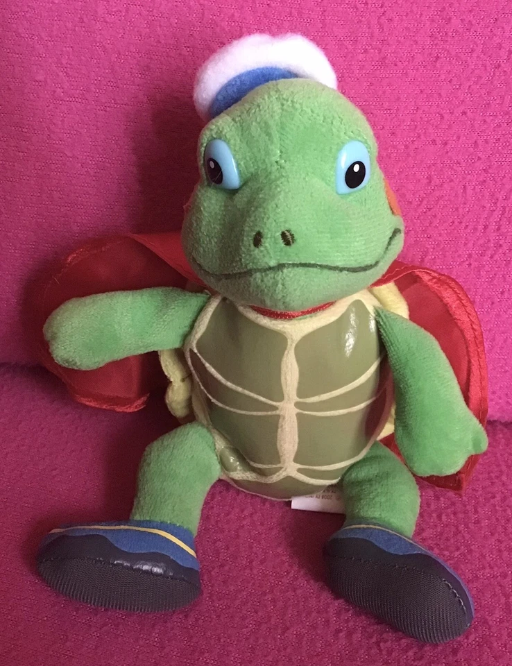 Ty Nickelodeon Wonder Pets Turtle Tuck Green Soft Plush TV Toy 5-7” 2008 - Imagem 2 de 4