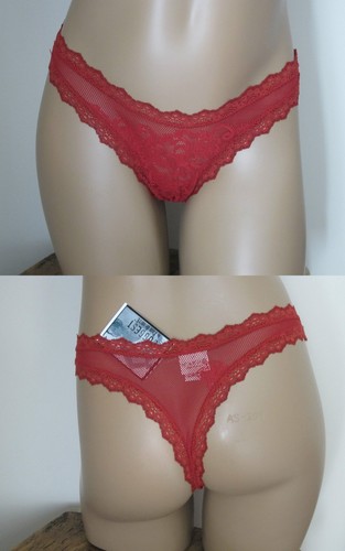 Perizoma Simil Tanga Akiko Pizzo a Rete PAIN DE SUCRE Costruzione Francese - Imagen 3 de 7