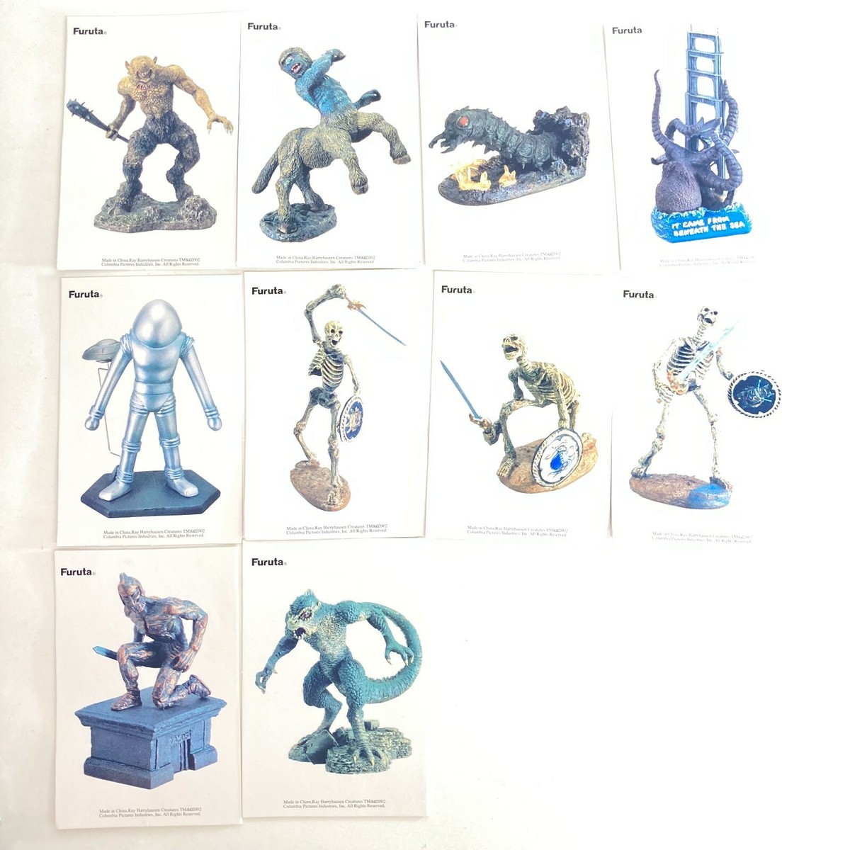 Ray Harryhausen フィギュアコレクション 11個セット フルタ Ray Harryhausen フィギュアコレクション 11個セット フルタ - メルカリ