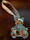 Baby's First Christmas 2021 Ornamental Teddy Bear Harvey Lewis — photo 1