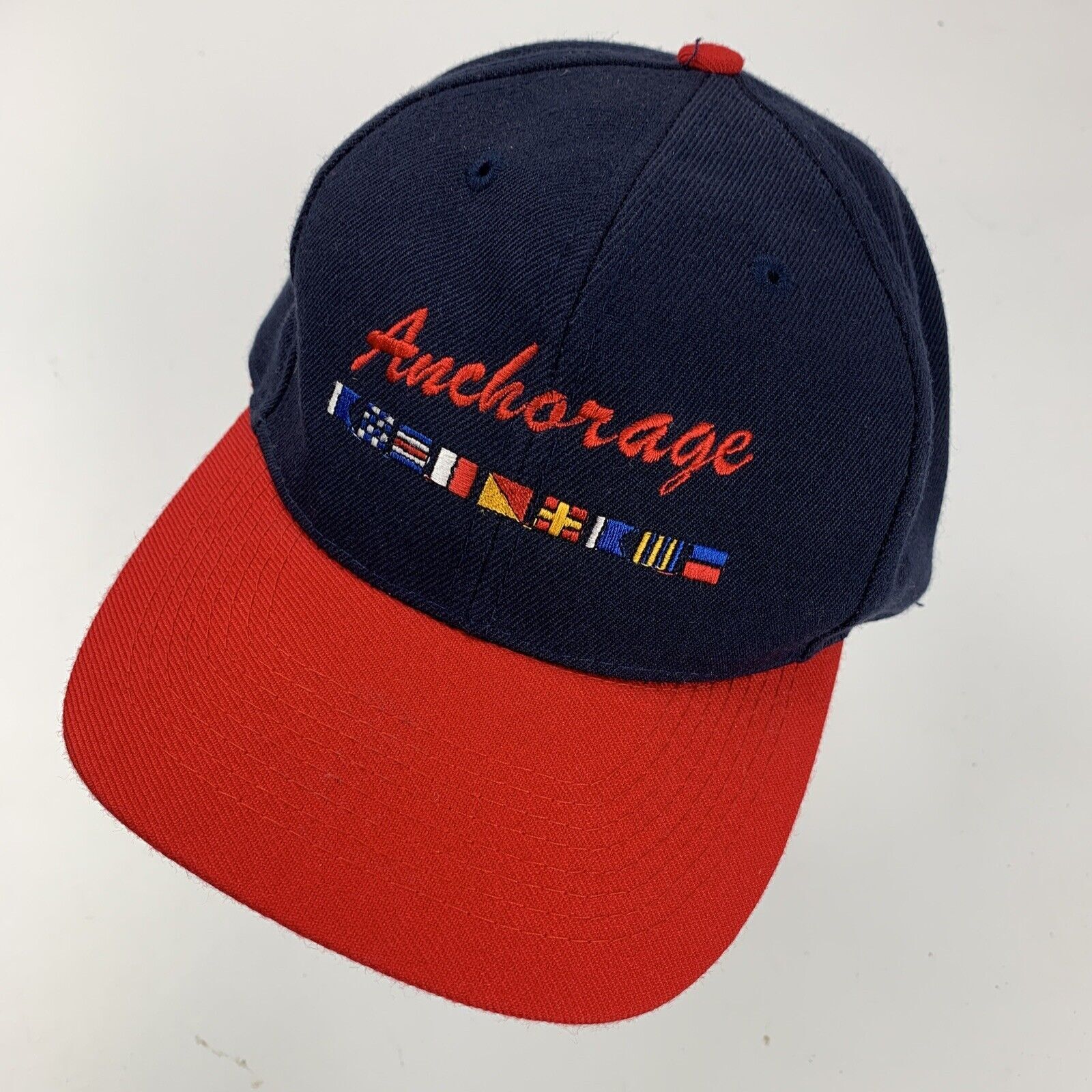 Anchorage Ball Cap Hat Snapback Baseball - image 1