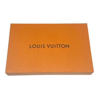 Louis Vuitton Empty Orange Box Magnetic Closure Rectangular