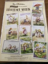 Joanna Sheen IN THE GARDEN Decoupage Sheets