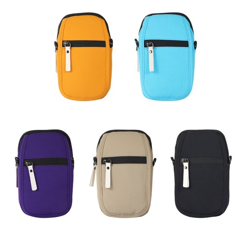 Cross-body Lanyard Wallet Belt Loop Zipper Pocket Bag Waist Pack Phone Universal - Picture 2 of 65