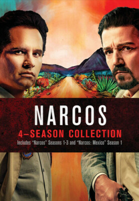  Narcos: 4-Season Collection (DVD)