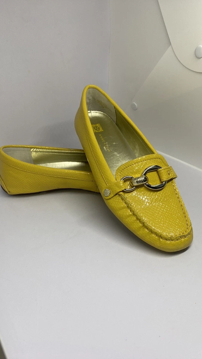 Anne klein yellow best sale shoes