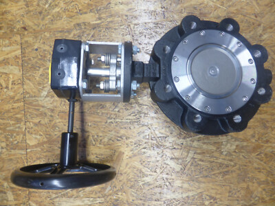 EBRO DN125 GS-C25 shut-off valve stainless steel manual operation 