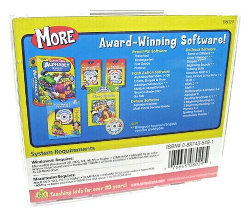 Does It Belong? Preschool Ages 3-5 School Zone Interactive CD-ROM (2004) - Picture 3 of 3