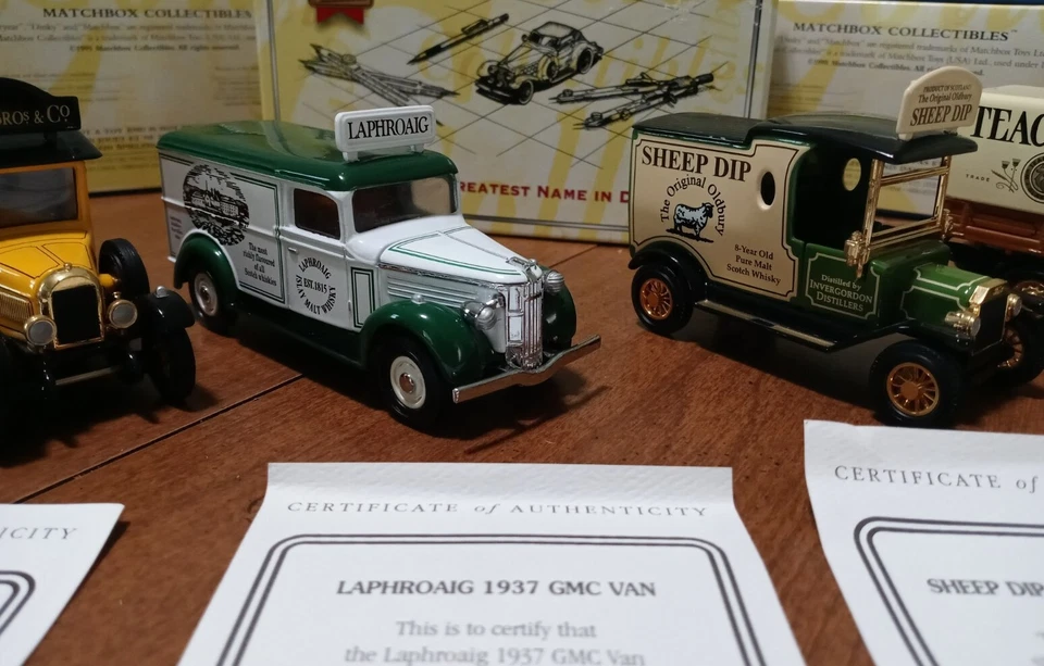 5x Matchbox Best of Scotland Collection - Laphroaig, Sheep Dip, Teacher's Whisky - Image 3 of 4