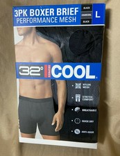 32 degrees cool boxer briefs 3 pack