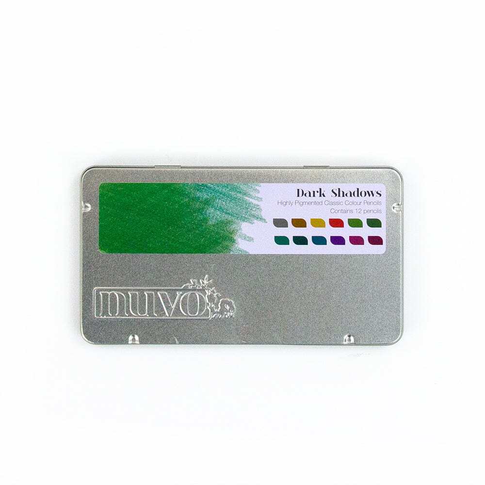 Nuvo Classic Colour Pencils Dark Shadows Set 518N 12 Pack-image