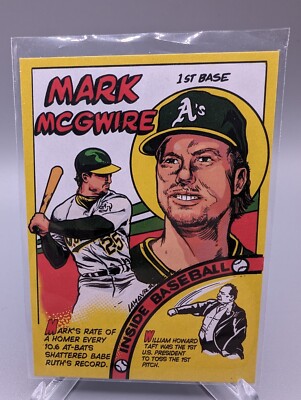 Mark McGwire 2023 Topps Archives 1979 Topps Comics Oakland Athletics #79TC-12