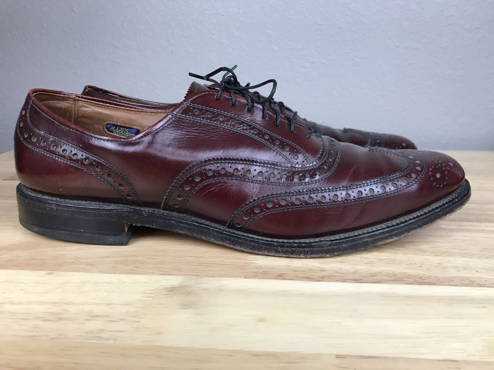 Allen Edmonds Lloyd Mens Brown Leather 