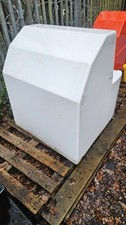 2ND GRADE White DOUBLE CONSOLE 101 x 91 x 100 cm MOULDING: Boat Rib Fibreglass