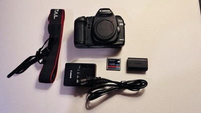 Canon EOS 5D MK II 21.1 MP DSLR Body, Excellent, 1 OEM Battery, Charger, 16GB CF