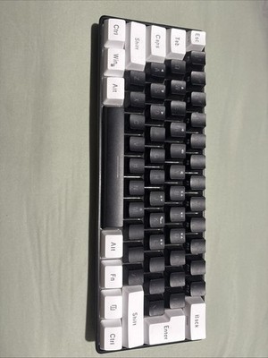 Magic-Refiner MK14 Mechanical RGB Gaming Keyboard White w/68 Keys