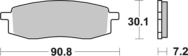 Plaquettes de frein Brembo tout terrain pour freiner efficacement dans la boue