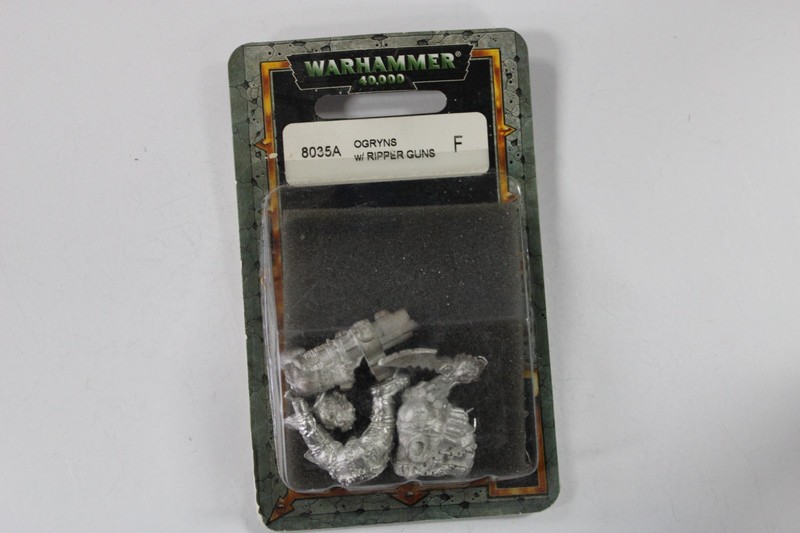 Warhammer 40K Astra Militarum Ogryns with Ripper Guns OOP Sealed 72926 H