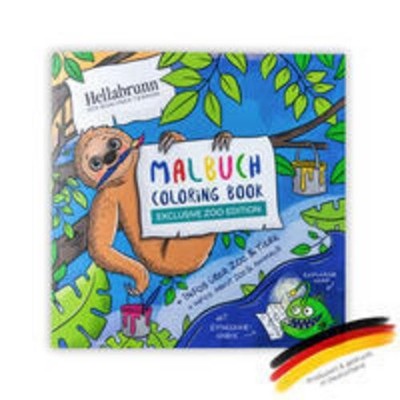 Malbuch TIERPARK HELLABRUNN anatal Verlag