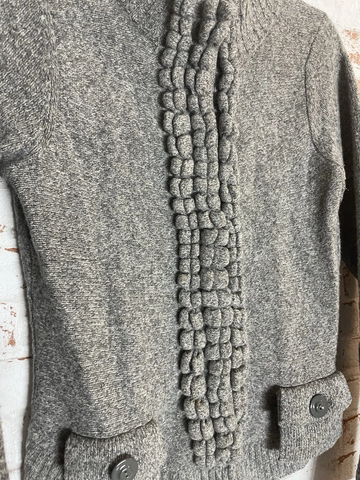 Moth Anthropologie Women's Knit Sweater Cardigan Size Small Wool Blend - Image 4 of 4