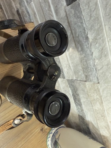 Seltene Alte Fernglas HENSOLDT WETZLAR Jagd Dialyt 6x42 mit Koffer - Bild 8 von 24