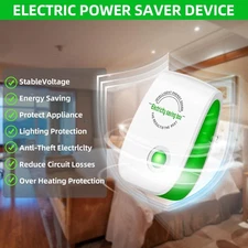 2 US Plug Energy Saver SD100 - For Home Appliances,Office Devices & Power Saving