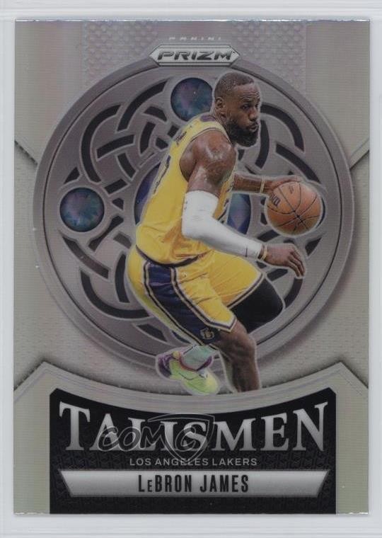 2024-25 Panini Prizm Talismen Silver Prizm LeBron James #5 1s2h