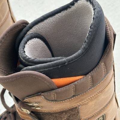 BURTON FREESTYLE Snowboarding Boot Y2K Mens Sz 9.5 Brown Saddle Leather BURTON FREESTYLE Snowboarding Boot Y2K Mens Sz 9.5 Brown  main image 4