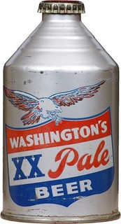 Washington's XX Pale Beer Cone Top