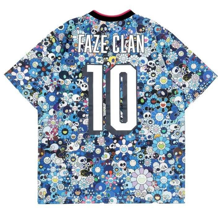 Shirt Takashi Murakami size XL Polyester Short Sleeve FaZe Shirt Takashi Murakami size XL Polyester Short Sleeve FaZe