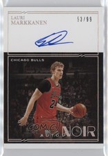 2020-21 Panini Noir Auto Noir Color 53/99 Lauri Markkanen #AC-LMA Auto 0s9t