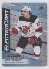 2023-24 Upper Deck Engrained ElectroCast Nico Hischier #EC-36 2vh