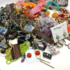 3LB+ MYSTERY Lot of  Vintage and Costume Jewelry Separated  Ready to Wear