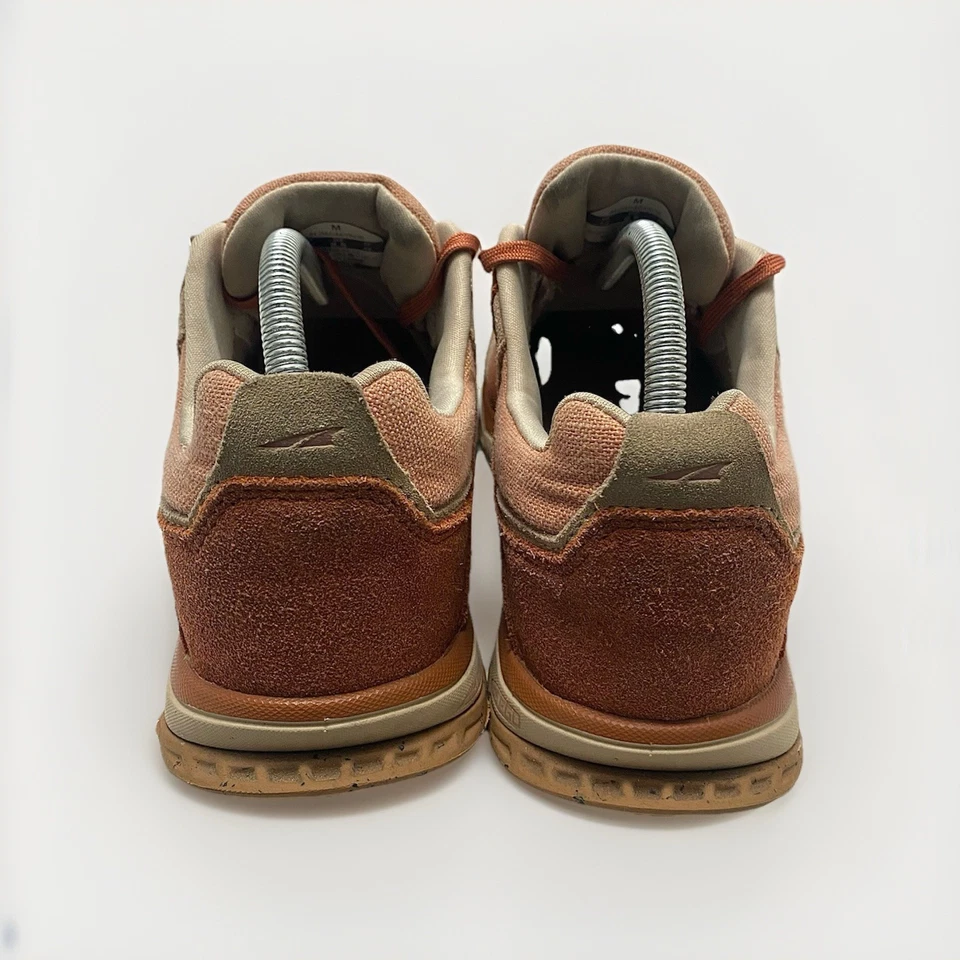 Zapatillas de Trail Running Altra Lone Peak Alpine Naranja Cáñamo Gamuza Arcilla Oscura Para Hombres 8.5 Foto 4 de 4