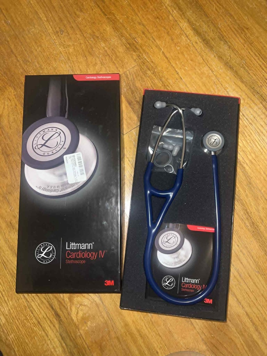3M Littmann 6154 Cardiology IV Stethoscope - Navy Blue for sale
