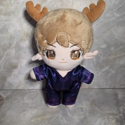 KPOP 20 cm Plush Doll Custom Fan Created Idol Character Celebrity Doll & Outfit