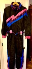 Man  s Pastel Ski Suit, Tipsy Elves, Perfect For 6 Ft Man, Never Used