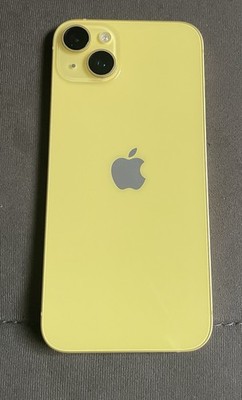 Apple iPhone 14 Plus 128 GB Gelb, Smartphone, ohne Vertrag, ohne Simlock, iOS